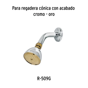 Regadera cónica 2-1/2