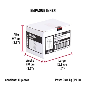 Fiero Bolsa c/50 remaches 5/32