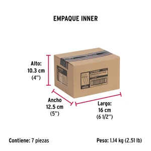 Fiero Bolsa con 50 remaches 3/16