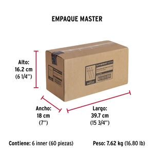 Fiero Bolsa con 50 remaches 3/16