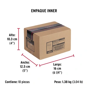 Fiero Bolsa con 50 remaches 3/16