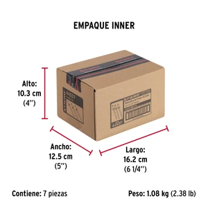 Fiero Bolsa con 50 remaches 3/16