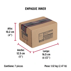 Fiero Bolsa con 50 remaches 3/16