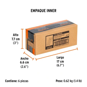 Truper Blíster con 3 puntas de repuesto p/cautín tipo lápiz CAU-100