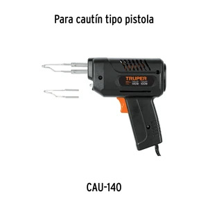Truper Blíster con 2 puntas para cautín tipo pistola CAU-140