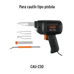 Truper Blíster con 2 puntas para cautín tipo pistola CAU-230