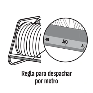 Rack modular para cuerda con carrete, Fiero