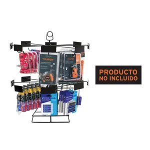 55257 / R-IMP-G Rack de impulso giratorio, Truper