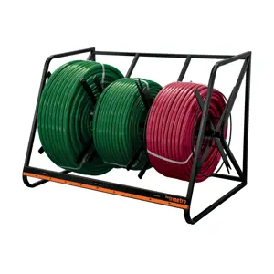 51576 / R-MAN Rack para manguera y tubo flexible, Truper