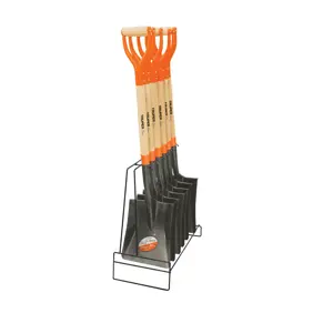 50086 / R-PUN Rack de piso para palas, Truper
