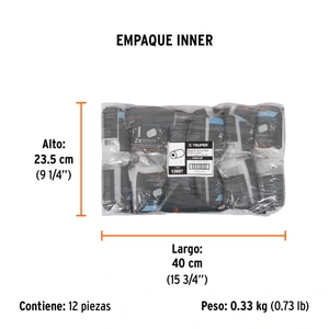 Felpa para mini rodillo poliéster 4
