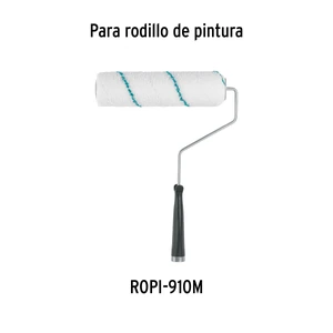 Truper Felpa p/rodillo, microfibra 9x3/8