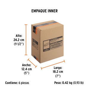 Truper Felpa p/rodillo, microfibra 9x3/8