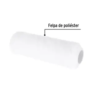 Felpa para rodillo, 9 x 5/8