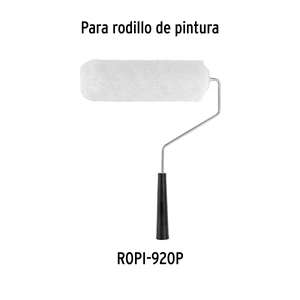 Felpa para rodillo, 9 x 3/4