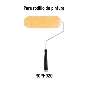 Truper Felpa para rodillo, 9 x 3/4, superficies rugosas, Expert