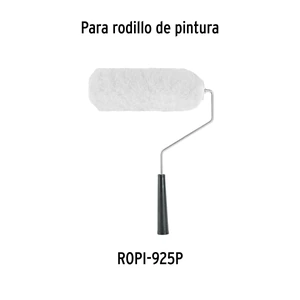 Felpa para rodillo, 9 x 1