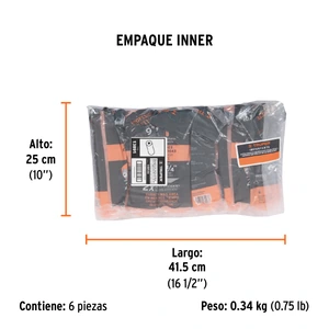 Truper Felpa para rodillo 9
