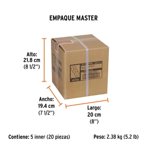 Caja con 3 discos de lija 6