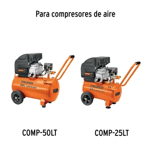 Válvula reguladora para compresores 25/50L, Truper