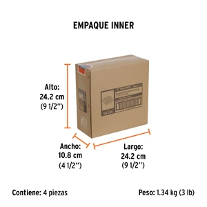 Truper Caja con 3 bandas de lija 4