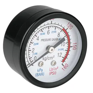 102067 / R63-COMP-10L Manómetro para compresores Grupo 1, Truper
