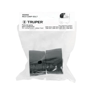 2 patas de goma para compresores Grupo 6, Truper