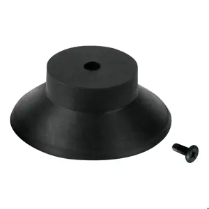 102066 / R82-COMP-24S 1 pata de goma para compresores Grupo 7, Truper