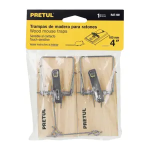 Bolsa con 2 trampas de 4