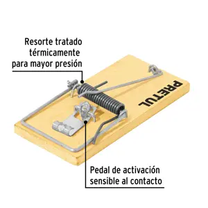 Bolsa con 2 trampas de 4