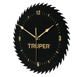 Reloj analógico de pared Truper