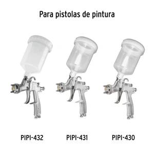 Repuestos de pistolas para pintar, PIPI-432, Truper