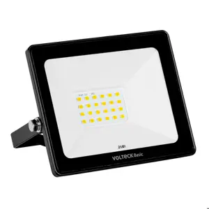 22041 / REF-401L Reflector ultra delgado LED 20 W luz de día, Volteck Basic