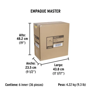 Aspersor giratorio de 3 brazos con base plástica, Pretul