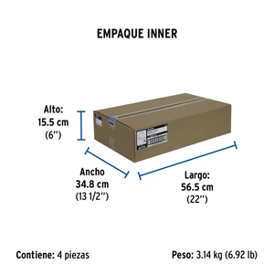 Regadera eléctrica, 4 temperaturas, 14.5cm, gris, Foset