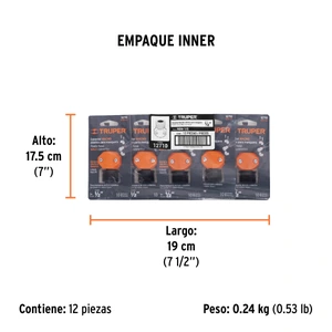 Conector 1/2