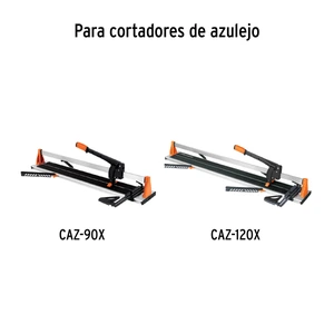 Repuesto, 2 bases p/rieles, cortadores azulejo Expert 90/120
