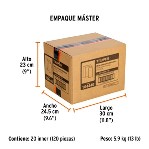 Bolsa con 2 micas para careta CAREL-13 (2025), TRUPER
