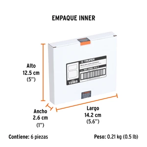Bolsa c/2 micas para careta CAREL-913X y CAREL-913F, TRUPER
