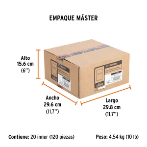 Bolsa c/2 micas para careta CAREL-913X y CAREL-913F, TRUPER