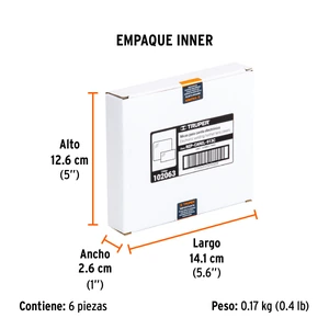 Bolsa c/2 micas para careta CAREL-913C, TRUPER