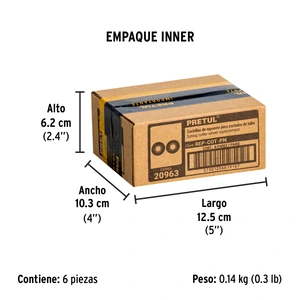 Blíster con 2 cuchillas para cortador de tubo COT-P, Pretul