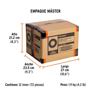 Truper Blíster con 2 cuchillas para cortadores de tubo COT-16-50