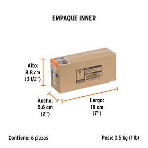 Estuche con 10 cuchillas SK2 de 18 mm para cutter, Expert