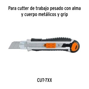 Estuche con 10 cuchillas SK2 de 25 mm para cutter, Expert