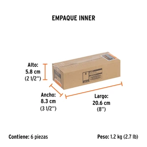 Estuche con 10 cuchillas SK2 de 25 mm para cutter, Expert