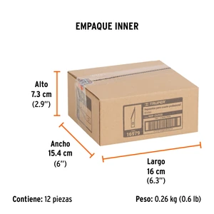 Repuesto para EXA-6 , blíster con 5 pzas, Truper