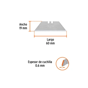 Dispensador con 5 cuchillas para NV-7 y NM-7, Truper