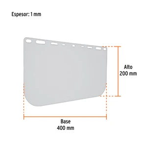 Repuesto para protector facial PF-500, Truper