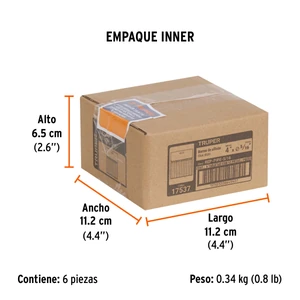 Truper Blíster con 12 barras de silicón de repuesto para PIPE-5/16